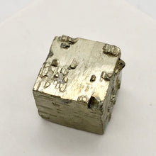 Load image into Gallery viewer, Pyrite Cube Display Specimen! W/Quartz! |.5x.5x.5mm | silver | cube | 1 each | - PremiumBead Alternate Image 3