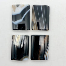 Load image into Gallery viewer, 2 Beads of Black & White Sardonyx 30x22x5mmPendant Beads - PremiumBead Alternate Image 6