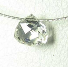 Load image into Gallery viewer, 0.26cts Natural White Diamond Tabiz Briolette Bead 10617E - PremiumBead Alternate Image 2