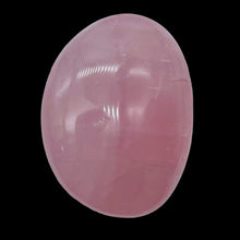 Load image into Gallery viewer, Rose Quartz Oval Meditation Worry Stone | 55x43x26 mm | Pink | 1 Stone }
