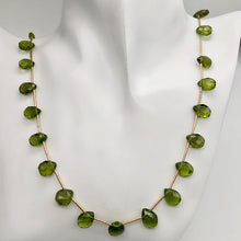 Load image into Gallery viewer, Natural Green Peridot Briolette & 14Kg 26 inch Necklace 867 - PremiumBead Alternate Image 9