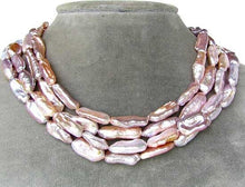 Load image into Gallery viewer, Natural Lavender 15x7.5x5-21.5x8.5x6mm Pearl Strand 104813 - PremiumBead Alternate Image 3