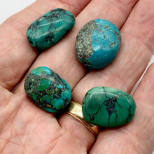 Load image into Gallery viewer, Turquoise Nugget Beads | 22x18x12yo 20x15x8mm | Blue | 4 Beads