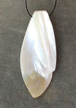 Load image into Gallery viewer, Exotic White Ebony Shell Pendant Bead 005069A - PremiumBead Alternate Image 2