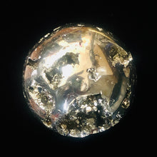 Load image into Gallery viewer, Pyrite Scry Crystal Round | Golden | 1 Sphere | 45mm | 169g |