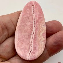 Load image into Gallery viewer, Natural Lacy Pink Rhodochrosite Pendant Bead | 60x30mm| Pink | Teardrop | 1 Bd |