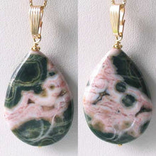 Load image into Gallery viewer, Lovely! Teardrop Ocean Jasper & 14Kgf Pendant 510561E - PremiumBead Primary Image 1