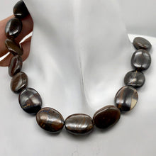 Load image into Gallery viewer, Rivers of Fire! Boulder Opal Oval Bead 8 Inch Strand | 20x15x7mm | 10 Beads | - PremiumBead Alternate Image 4