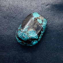 Load image into Gallery viewer, Natural Turquoise Nugget Focus or Master 81cts Bead | 31x21x15 | Blue Black |