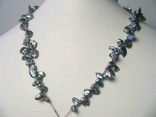 Load image into Gallery viewer, Design Platinum Rose Petal Keishi Fresh Water Pearl Strand 109050