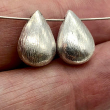 Load image into Gallery viewer, 1.69 Grams Designer 1 Brushed Sterling Silver Briolette Bead 10339 - PremiumBead Alternate Image 3