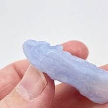 Load image into Gallery viewer, 145cts Blue Chalcedony Natural & Untreated Designer Pendant Bead 10506R - PremiumBead Alternate Image 8