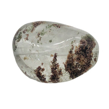 Load image into Gallery viewer, Lodalite Quartz Oval Pendant Figurine Bead | Clear Included|1 Bead| 32x23x14 mm|