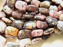 Load image into Gallery viewer, Wild 3 Leopard Skin Jasper Rectangle Beads 7364 - PremiumBead Alternate Image 2