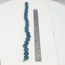 Load image into Gallery viewer, Gemmy Blue Apatite 8x8x4mm Diagonal Drilled Bead Half-Strand | 21 Beads | - PremiumBead Alternate Image 7