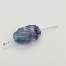 Load image into Gallery viewer, Magical! 3 Carved Fluorite Oval Beads - PremiumBead Alternate Image 5