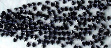 Load image into Gallery viewer, 2 Elegant Natural Onyx Faceted 16x10mm Briolette Beads 4852 - PremiumBead Alternate Image 4