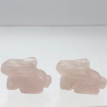 Load image into Gallery viewer, Hoppy Carved Rose Quartz Bunny Rabbit Figurine | 22x12x10m | Pink - PremiumBead Alternate Image 6