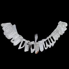 Load image into Gallery viewer, Quartz Polished Points Strand | 20x8 to 15x6mm | Clear | 84g | 54 Beads |