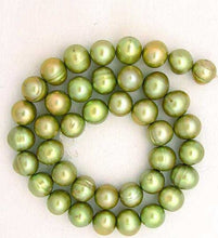 Load image into Gallery viewer, 4 Giant 10-11mm Juicy Key Lime FW Pearls 9059 - PremiumBead Primary Image 1