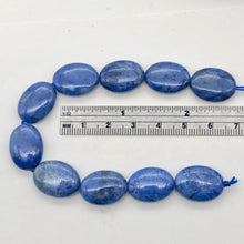 Load image into Gallery viewer, Dumorterite Oval Stone Half Strand | 18x13x7 | Blue | 10 Bead(s) |