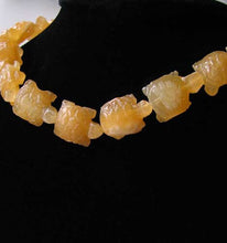 Load image into Gallery viewer, Charming 2 Carved Orange Calcite Turtle Beads | 22x15x9.5mm | Orange - PremiumBead Alternate Image 2