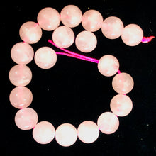 Load image into Gallery viewer, Rose Quartz 8" Strand Round | 10 mm | Pink | 20 Bead