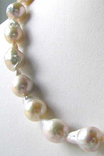 Load image into Gallery viewer, 286cts Each Pearl Ooak Natural White Fireball FW Pearl Strand 109720 - PremiumBead Alternate Image 4