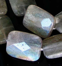 Load image into Gallery viewer, Fiery Labradorite Faceted 20x15mm Rectangle Bead Strand 109562 - PremiumBead Alternate Image 3