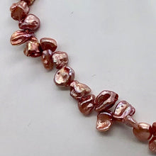 Load image into Gallery viewer, Ballerina Pink Keishi FW Pearl Strand | 9x6x3mm | Rose | Keishi | 80+ pearls | - PremiumBead Alternate Image 3