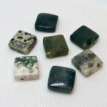 Load image into Gallery viewer, Hot 7 Ocean Jasper Flat 12.5mm Square Beads 2901 - PremiumBead Alternate Image 3