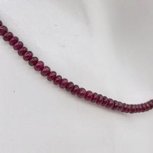Load image into Gallery viewer, 4 AAA+ Natural Ruby 3x2-1.5mm Smooth Roundel Beads | Red | ~0.55 cts | - PremiumBead Alternate Image 7