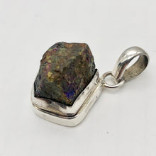Load image into Gallery viewer, Exotic Chalcopyrite Crystal Sterling Silver Pendant! | 1 5/8x3/4" | Copper | - PremiumBead Alternate Image 6