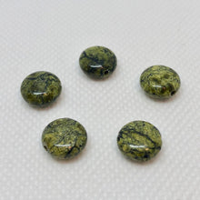Load image into Gallery viewer, Rare 4 Reptile Russian Jasper Coin Beads 7579 - PremiumBead Alternate Image 2
