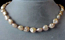 Load image into Gallery viewer, 3 Champagne Coin Fresh Water 9 to 10mm Pearls #004480 - PremiumBead Alternate Image 3
