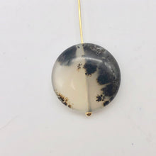 Load image into Gallery viewer, 3 Golden Dendritic Opal 20mm Disc Beads 003192 - PremiumBead Alternate Image 2