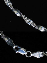 Load image into Gallery viewer, 8" Silver Bead Herringbone Twist Chain Bracelet! 10027E - PremiumBead Primary Image 1