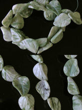 Load image into Gallery viewer, Hand Carved Harmony Stone Leaf Bead 8 inch Strand (10 Beads) 10165HS - PremiumBead Primary Image 1