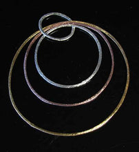 Load image into Gallery viewer, Design Brushed Silver & Vermeil Component Piece 10295 - PremiumBead Alternate Image 4