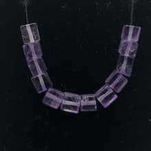 Load image into Gallery viewer, AAA Gorgeous Natural Amethyst Cube Tube Beads | 4x4mm | 12 Beads | 2917 - PremiumBead Alternate Image 3
