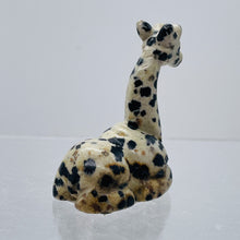 Load image into Gallery viewer, Dalmation Stone Giraffe Giraffe | 49x28x20mm | White Black | 1 Figurine