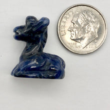 Load image into Gallery viewer, Carved Animal Sodalite Giraffe Figurine Worry Stone