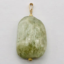 Load image into Gallery viewer, Kunzite14K Gold Filled Pendant Hexagonal Pendant | 1 3/4" Long | Green | 1 Pendant