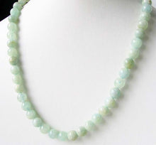 Load image into Gallery viewer, Natural Aquamarine 8mm Round Bead Strand 109696B - PremiumBead Alternate Image 2