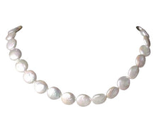Load image into Gallery viewer, 2 Exquisite 11.5mm Creamy White FW Coin Pearls 4756