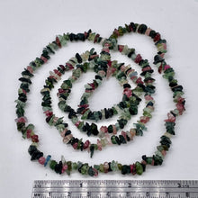 Load image into Gallery viewer, Fluorite Chip Bead Necklace | 30" Long | Pink Green| Aproxoximately 390 Beads |