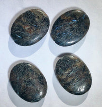 Load image into Gallery viewer, 2 Rare Black/Blue Pietersite 40mm Pendant Beads 9590 - PremiumBead Alternate Image 4
