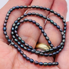 Load image into Gallery viewer, Rainbow Metalic Peacock FW Pearl Strand 101062