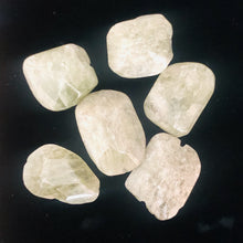 Load image into Gallery viewer, 1 Chatoyant Pale Green Kunzite Faceted Nugget Bead 3363A