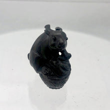 Load image into Gallery viewer, Bunny Rabbit In A Basket Teak Ojime Netsuke Bead | 27x19x15mm | Brown - PremiumBead Alternate Image 4